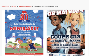 TOURNOIS DES 1ER ET 8 MAI 2024