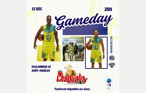 Match Coulommiers VS Saint-Charles le 13/12 20H00