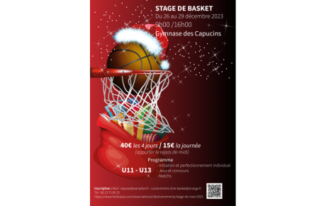 Stage de Noël 2023