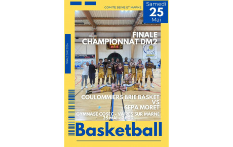 Final Championnat DM2 le 25 mai